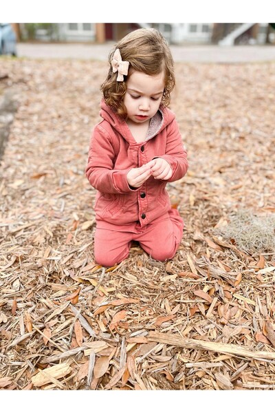 Lovedbaby Baby faux denim jacket & jogger set, 100% cotton, Sienna , 6-24 months