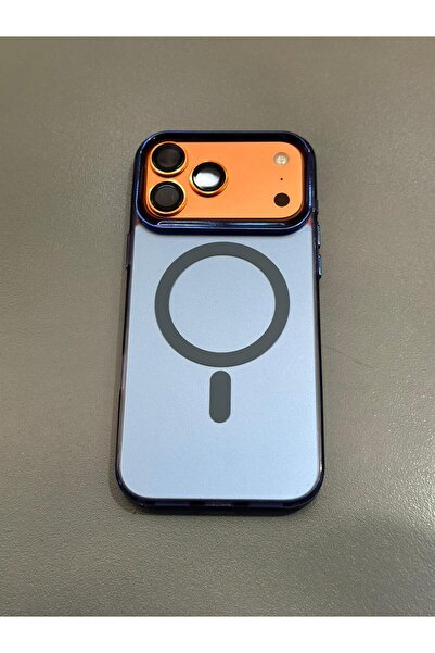 PEXURA TECH حافظة خلفية صلبة مدعومة بتقنية MagSafe 17 Pro ذات سطح غير لامع وم...