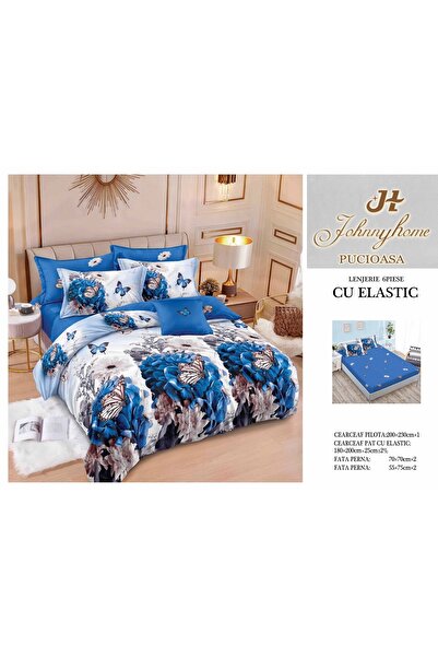 Inovius Bed linen with elastic 6 pieces Luxury Johnny Home Pucioasa DSIPRO46