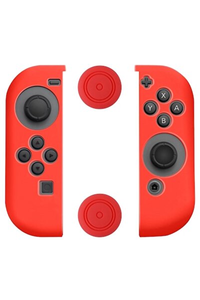 Dobe Silicone Cover Set for Switch Joy-Con, Red