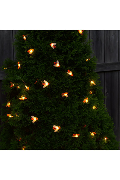 Super Decorative solar installation, ALBINUTE. 5 Meters, Outdoor, Solar charging, 8 Modes, Warm white