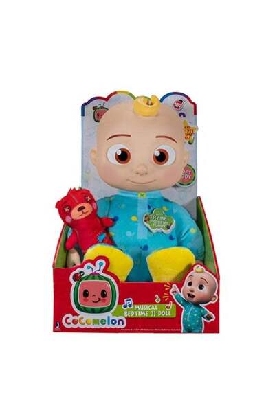 Cocomelon Premium Beautiful Cute Plush Roto Bedtime Musical Doll With 7 Sounds And Cuddling Toy