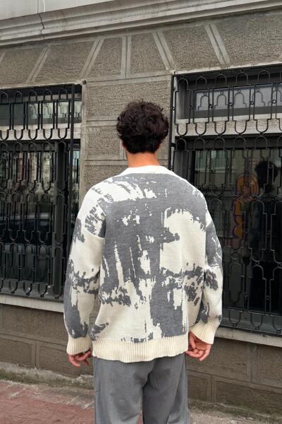 Flaw Wear Πουλόβερ με σχέδιο αυτοδημιουργίας