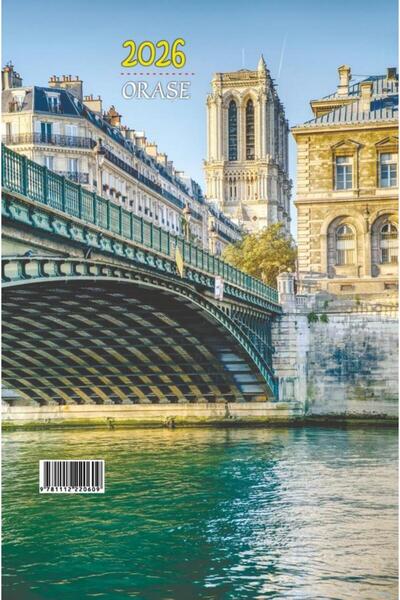 Andreas Calendar cu spira Orase 2026 (format A3)