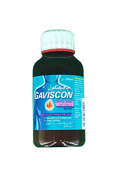 Gaviscon سائل لعلاج عسر الهضم بنكهة اليانسون 200 مل