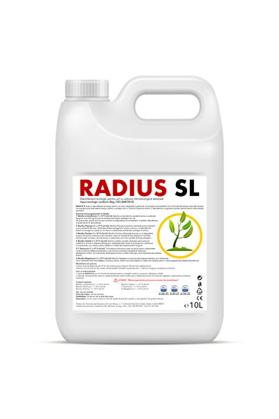 CHRD Dezinfectant pentru sere, grădini și solarii, Radius SL, 10 litri