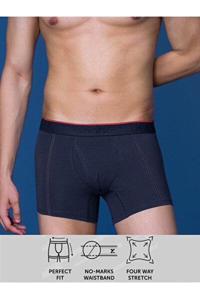 XYXX By Styli Cotton Stretch Trunks with Branded Elastic