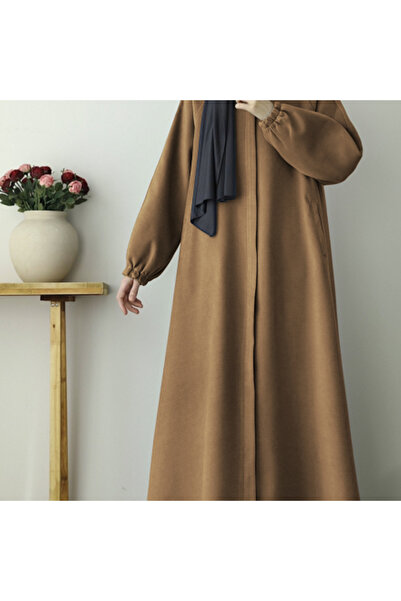 Berel Moda Imported Lined Cashmere Coat with Guaranteed No Pilling - Camel