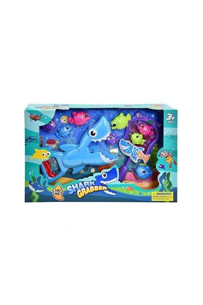 Premium ألعاب استحمام للأطفال من PLAYGO Shark Grabber، ألعاب عائمة بطابع المح...
