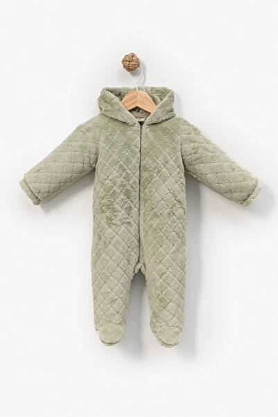 Bebitof Baklava Desenli Yumoş Kozmonot Tulum