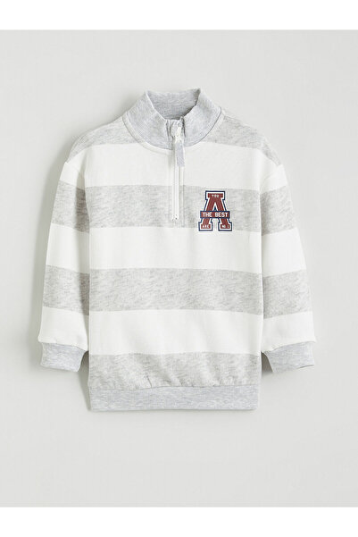 LC Waikiki Mixt guler ridicat Swea pentru băieți tricou