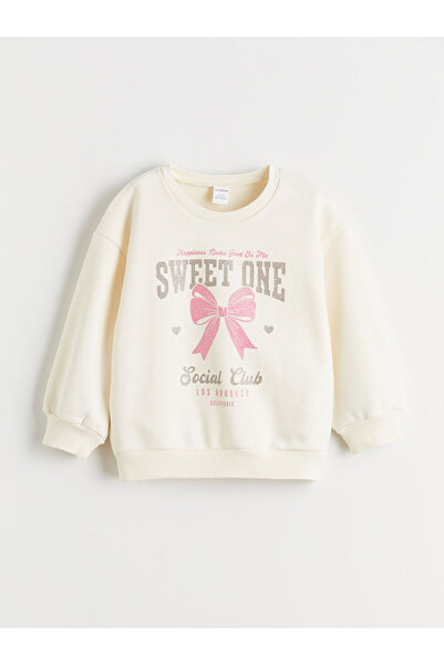 LC Waikiki Crew Neck Girl's Sweatshirt and Tights
