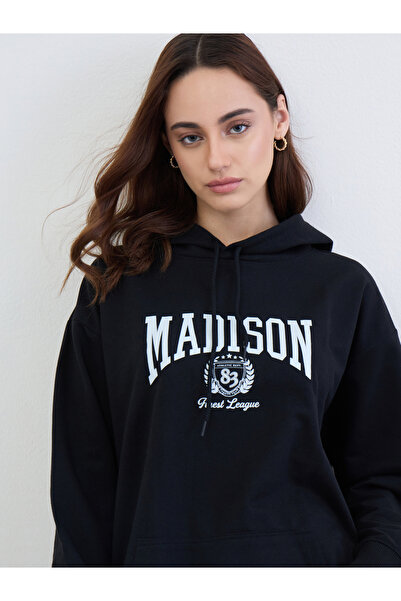 Styli Black Longline Hoodie and Joggers Co-Ords