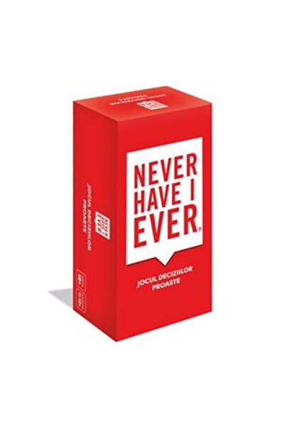 As Board Game "Never Have I Ever" -