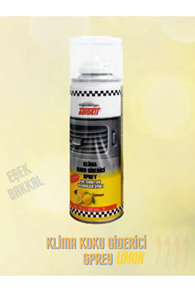 Autokit KLİMA KOKU GİDERİCİ SPREY LİMON 200 ML