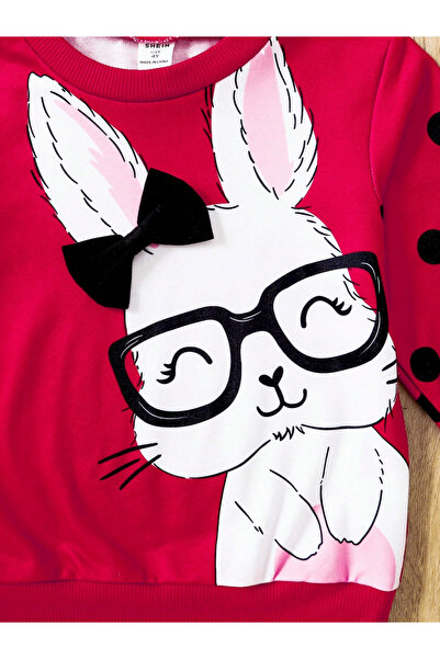 Take Two By Styli Graphic Print Sweatshirt with Ruched Leggings and Crossbody Bag Set