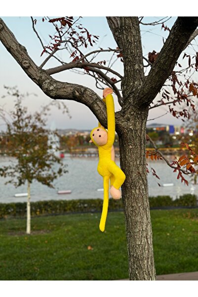 lole-x auto Elleri Yapisan Oyun Ve Uyku Arkadasi Pelus Maymun Oyuncak Sarilan...