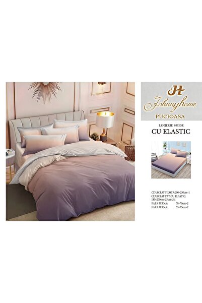 Inovius Bed linen with elastic 6 pieces Luxury Johnny Home Pucioasa DSIPRO54