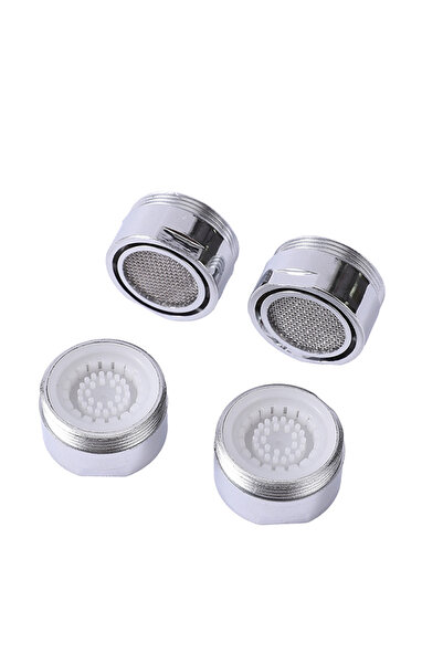 Lawazim Faucet Aerator Set 12Pc - ABS Plastic Flow Restrictor Tap Aerator for Kitchen Bathroom
