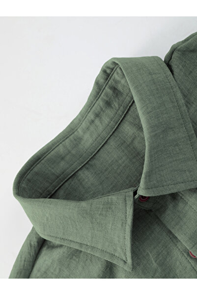 Take Two By Styli Men Green Solid Shirt and Pants Co-ords