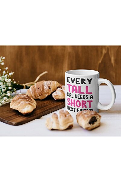 NASAQ هدية مبتكرة ومضحكة من Stuff4 - كوب سيراميك "فتاة طويلة" سعة 11 أونصة