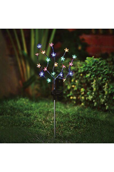 CED AUTO TRADE Floare solara - 20 LED - 65 cm