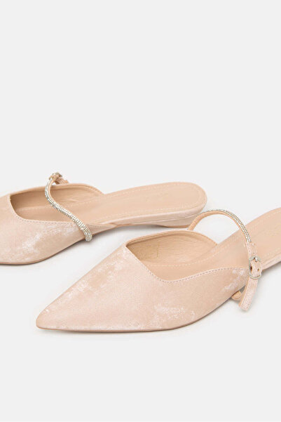 REDTAG Women Pink Embellished Mule
