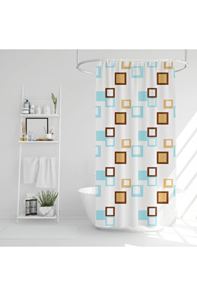 Alista Home Set perdea de dus cu burete de baie – 180 x 180 cm