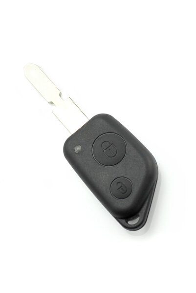 CED AUTO TRADE Citroen / Peugeot - Carcasa cheie cu 2 butoane, lama 4 "piste"