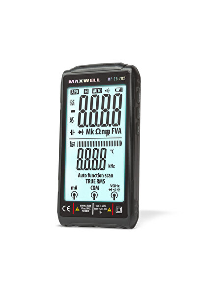 CED AUTO TRADE Automatic multimeter "FullScreen" - 4.2" - with battery - Type-C