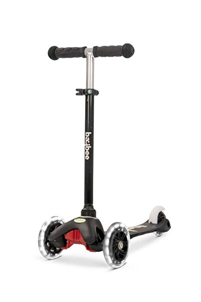 BAYBEE Flash Scooter for Children, 3 Wheel Kids Scooter Smart Kick Scooter wi...
