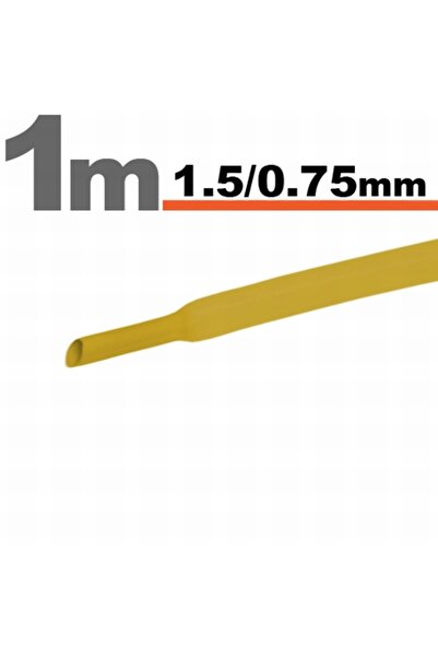 Alista Home 20 Metri Tub termocontractibilGalben • 1,5 / 0,75 mm
