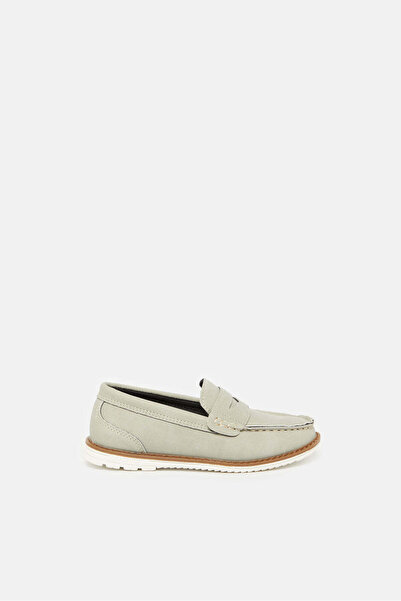 REDTAG Boys Grey Embellished Loafers