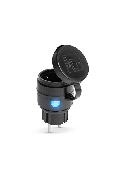 CED AUTO TRADE Smart Outdoor Wi-Fi Socket - IPX4 - Alexa, Google Home, Siri, IFTTT