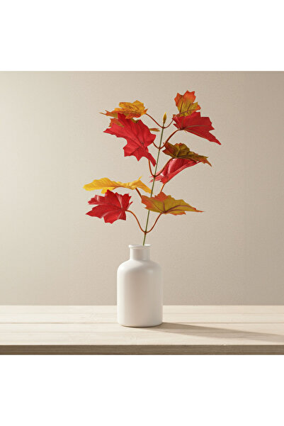 CED AUTO TRADE Autumn decoration – leaf – 30 cm – with spike for attachment