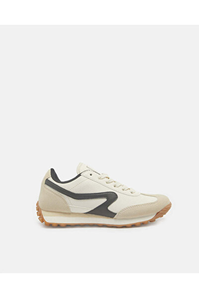 REDTAG Women Beige Textured Sneakers