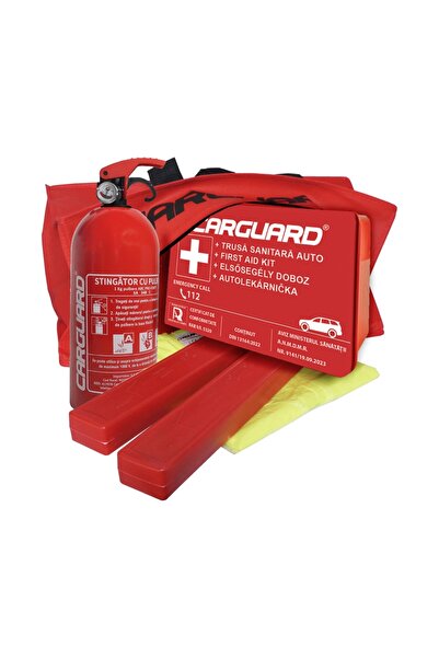 Alista Home Mandatory car safety kit R.A.R - Fire Extinguisher with Pressure Gauge