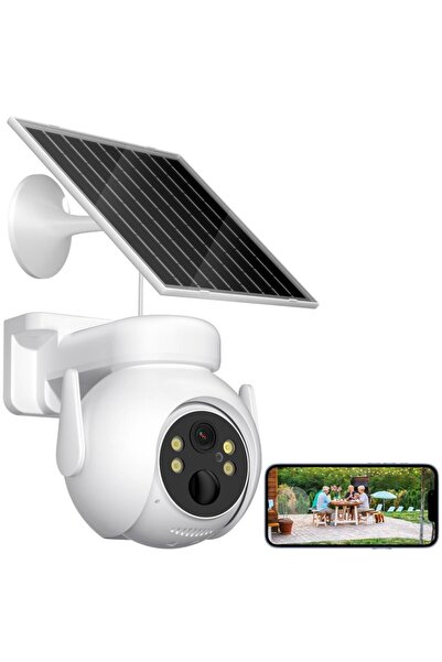 Xo CR10 7800 mAh Bataryalı 300W Piksel WiFi Güneş Enerjili Kablosuz Dış Mekan...