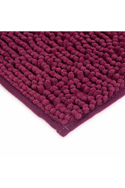 CED AUTO TRADE Family - Long Pile Bath Mat - Grena - 60 x 40 cm