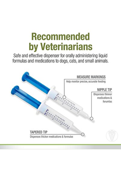 Four Paws Easy Hand Feeding Syringe for Dogs, Cats and Small Animals