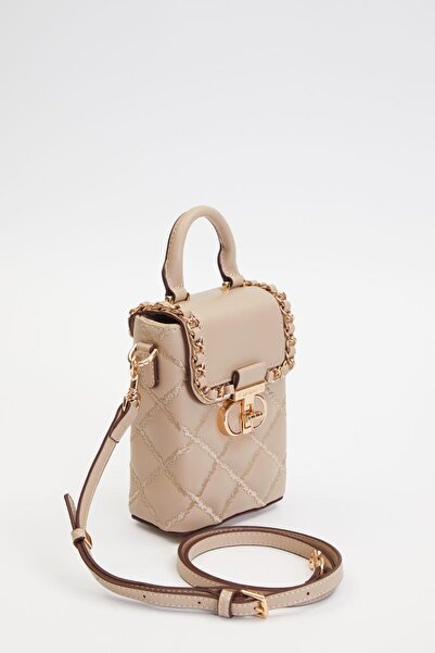 Levidor Mink Rectangular Shape Handbag