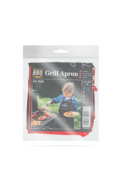 Alista Home Children's apron - barbecue - 44 x 60 cm - black