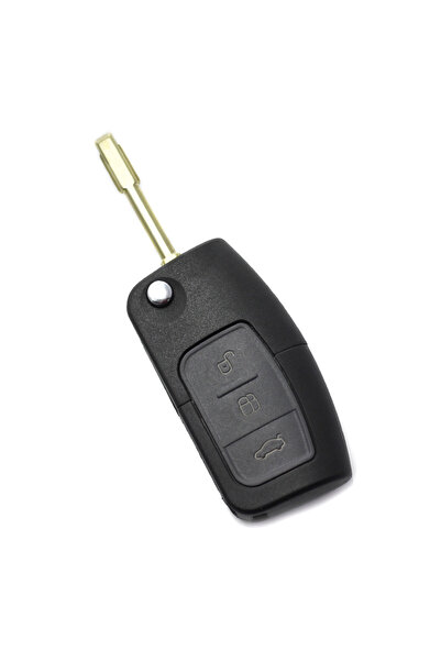 CED AUTO TRADE Ford - Carcasa tip cheie briceag cu 3 butoane