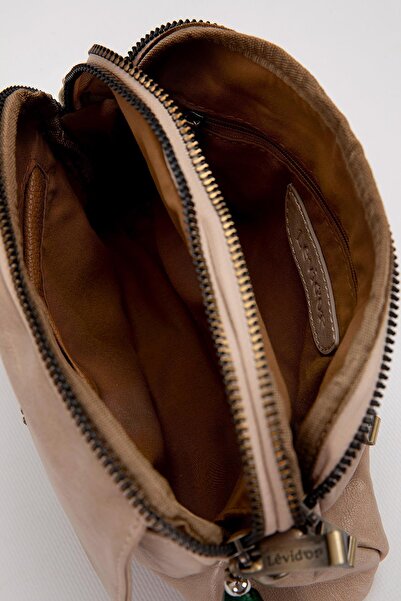 Levidor Shoulder Bag with Mink Bead Accessory Detail