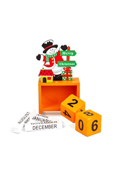 CED AUTO TRADE Decorative MDF wooden calendar – 13.5 x 7 x 3.5 cm – 3 models