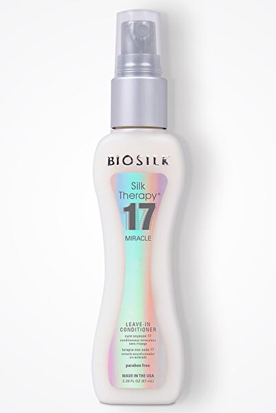 Biosilk Silk Therapy Miracle 17 Durulanmayan Saç Bakım Spreyi 67ML