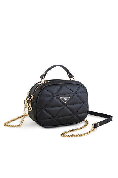 Nas Bag Women's Chain Crossbody Bag - Black Dona