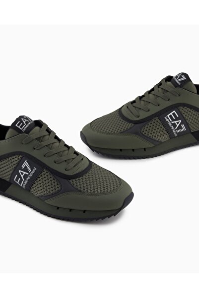 EA7 BLACK & WHITE LACES Men's sneakers