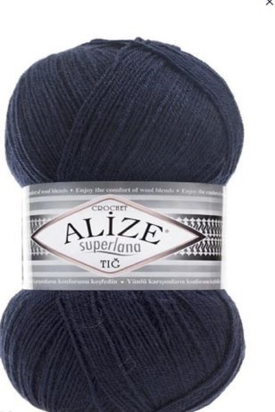 Alize Süperlena Tig Dark Blue 5 Pieces Color: 58