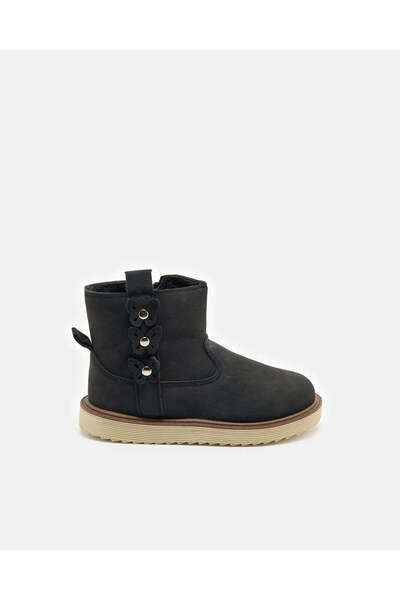 REDTAG Girls Black Embellished Boot